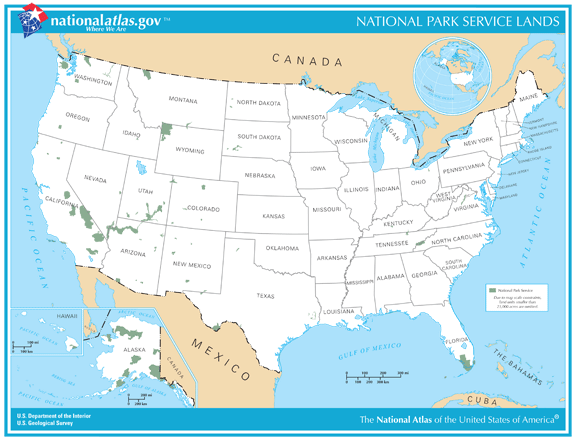 NPS Area Map